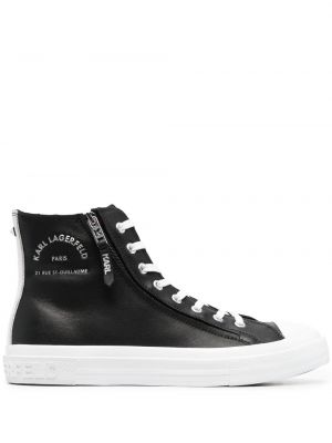 Zip sneakers Karl Lagerfeld svart