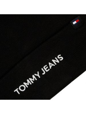 Шапка Tommy Jeans черная