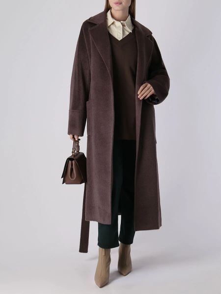 Пальто Rachellfabri коричневое
