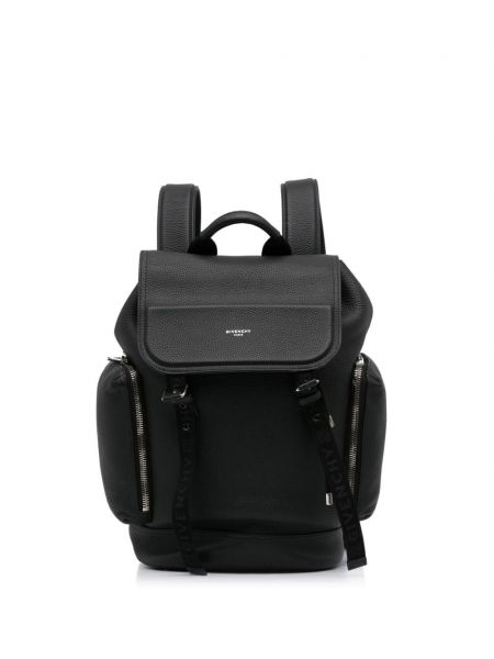 Kožni ruksak Givenchy Pre-owned crna