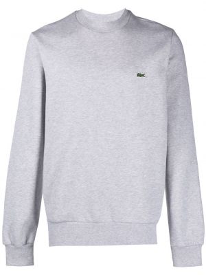 Rund hals sweatshirt Lacoste grå