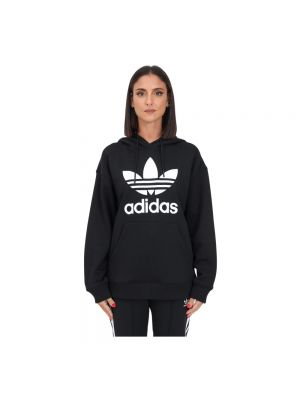 Sweter z kapturem Adidas Originals czarny