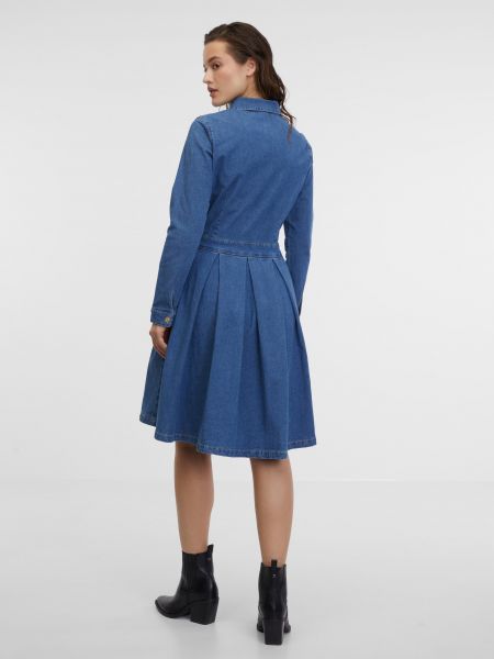 Džínové šaty Orsay modré