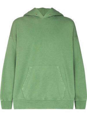 Hoodie med passform Visvim grön