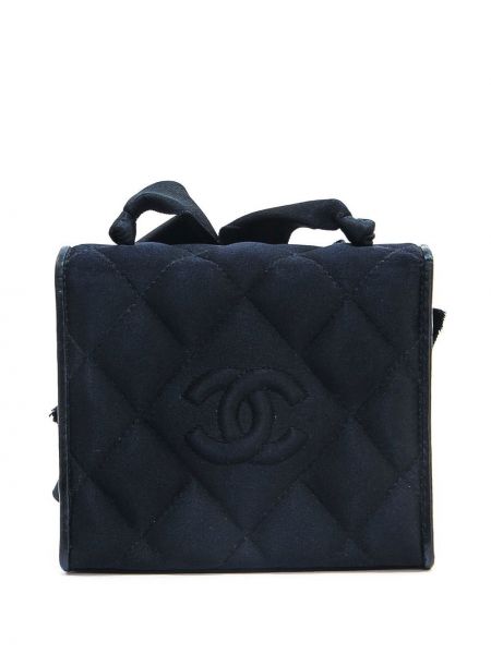Prošívaná kabelka s mašlí Chanel Pre-owned