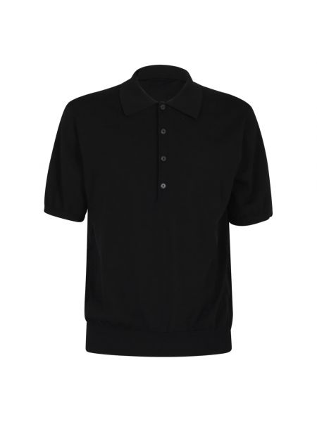 Poloshirt mit kurzen ärmeln Closed schwarz