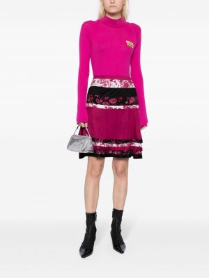 Květinové mini sukně s potiskem Gucci Pre-owned