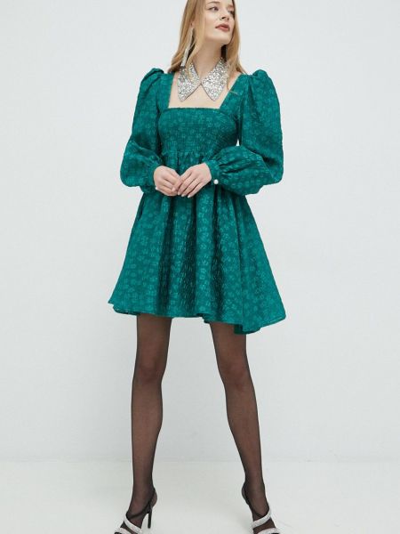 Sukienka mini Custommade zielona