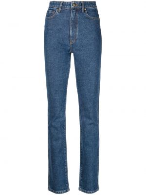 Skinny jeans Khaite blå