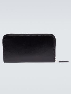 Bőr pénztárca Givenchy fekete