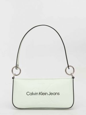 Torba na ramię Calvin Klein Jeans zielona