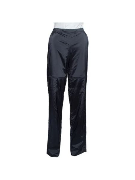 Pantalones Armani Pre-owned negro