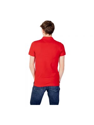 Camisa vaquera Tommy Jeans rojo