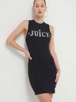 Slim fit mini ruha Juicy Couture fekete