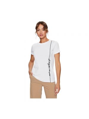 T-shirt Armani Exchange blanc