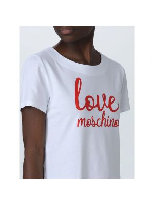 Mini vestido Love Moschino blanco