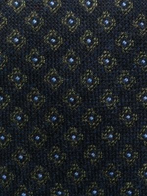 Corbata con estampado geométrico Church's azul