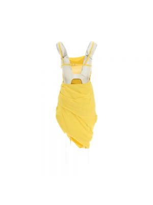 Sukienka Jacquemus żółta