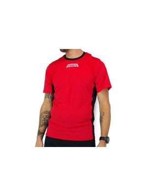 Tričko s krátkými rukávy Karakal červené