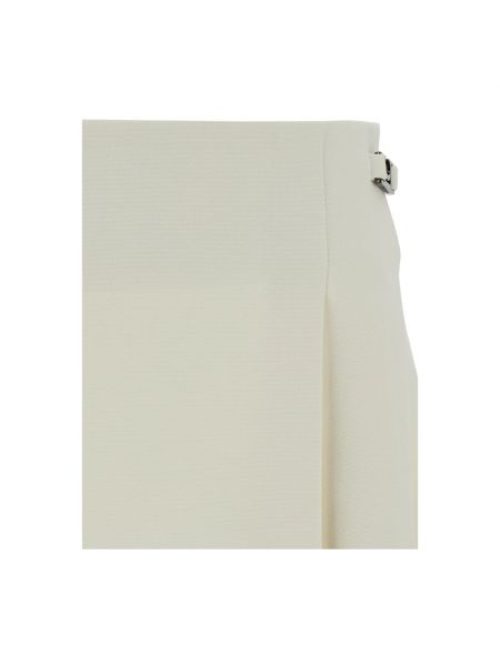Mini falda plisada Low Classic blanco