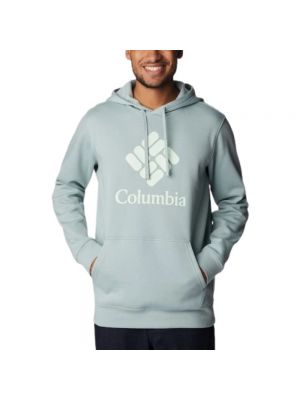 Bluza z kapturem Columbia zielona