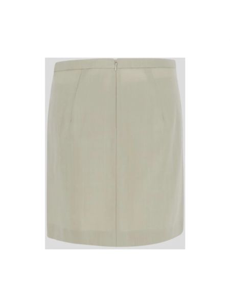 Mini falda de algodón Sportmax beige