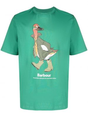 T-shirt Barbour grön