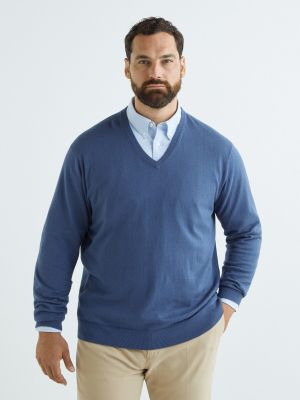 Jersey de tela jersey Emidio Tucci azul