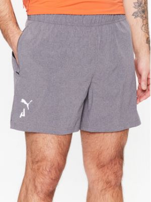 Shorts de sport Puma gris