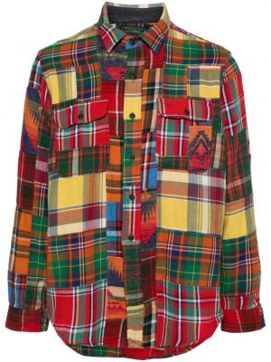 Flanel srajca z vezenjem Polo Ralph Lauren