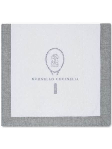 Bademantel mit stickerei Brunello Cucinelli