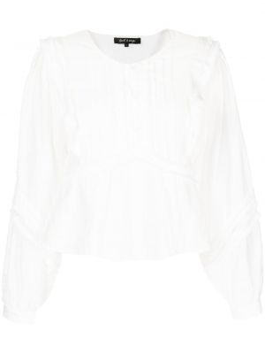 Блуза с копчета Tout A Coup бяло