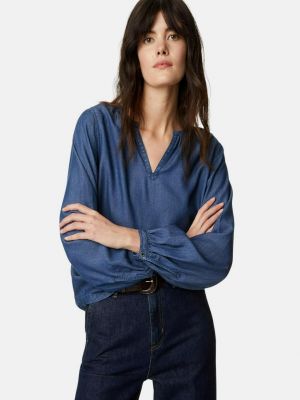 Блузка с v-образным вырезом Marks & Spencer