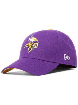 Kepurė su snapeliu New Era violetinė