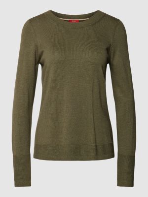 Dzianinowy sweter Esprit khaki