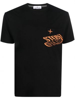 T-shirt Stone Island svart