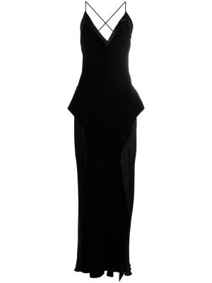 Вечерна рокля Alberta Ferretti черно