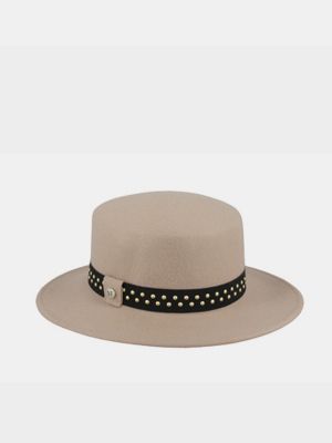 Sombrero de lana M By Flechet beige
