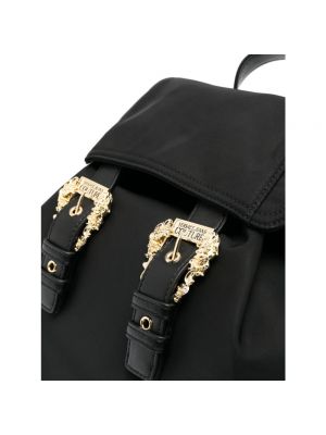 Nylonowa torebka Versace Jeans Couture czarna