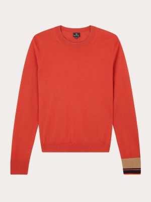 Jersey de lana de tela jersey Ps Paul Smith naranja