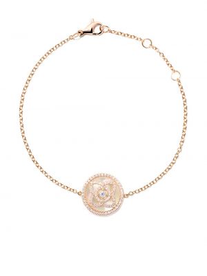 Zapestnica z perlami iz rožnatega zlata De Beers Jewellers