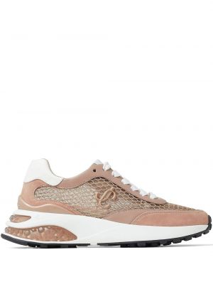 Blonder snøring sneakers Jimmy Choo brun