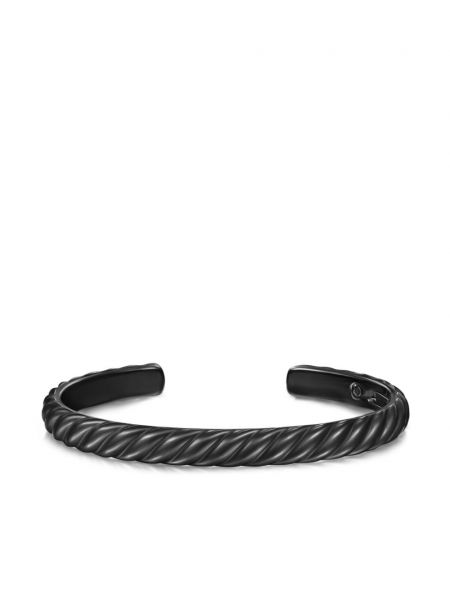 Manchet armbånd David Yurman sort