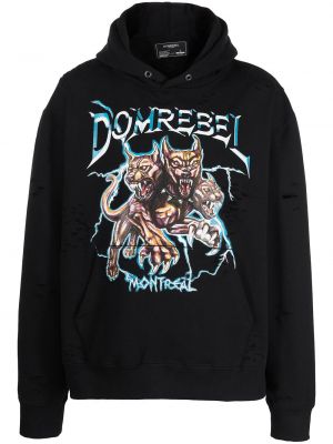 Raštuotas puloveris Domrebel juoda