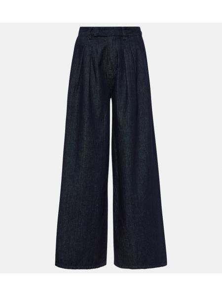 High waist jeans The Frankie Shop blau
