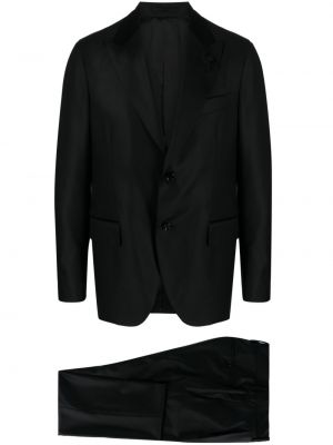 Вълнен костюм Lardini черно