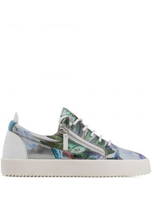 Trykt floral topp Giuseppe Zanotti hvit