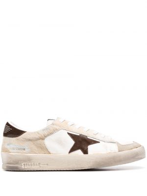 Golden Goose baskets Stardan blanc