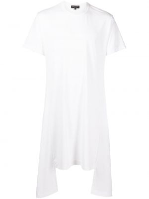 Koszulka oversize asymetryczna Comme Des Garcons Homme Plus biała