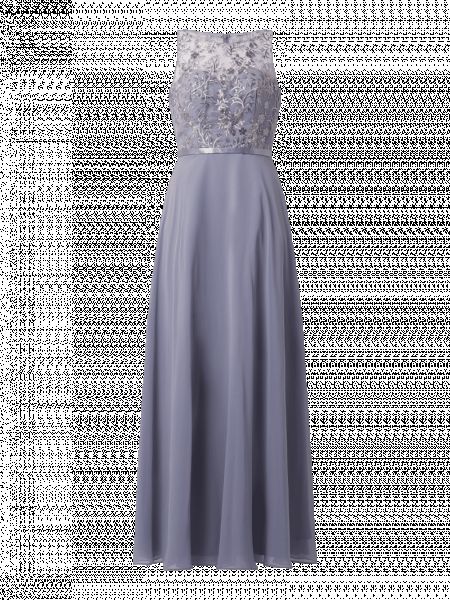 Sukienka wieczorowa z cekinami Luxuar błękitna